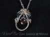 Handcrafted jewelry: Marlene's Crystal Pendent